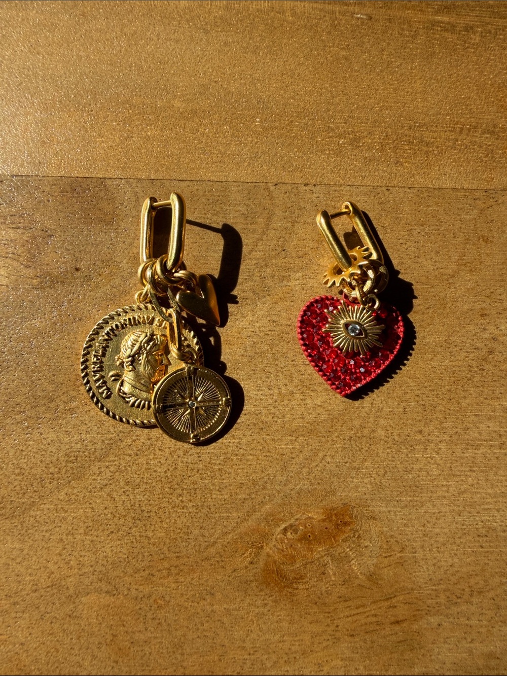 Elizabeth Cole Barbara Charm Earrings